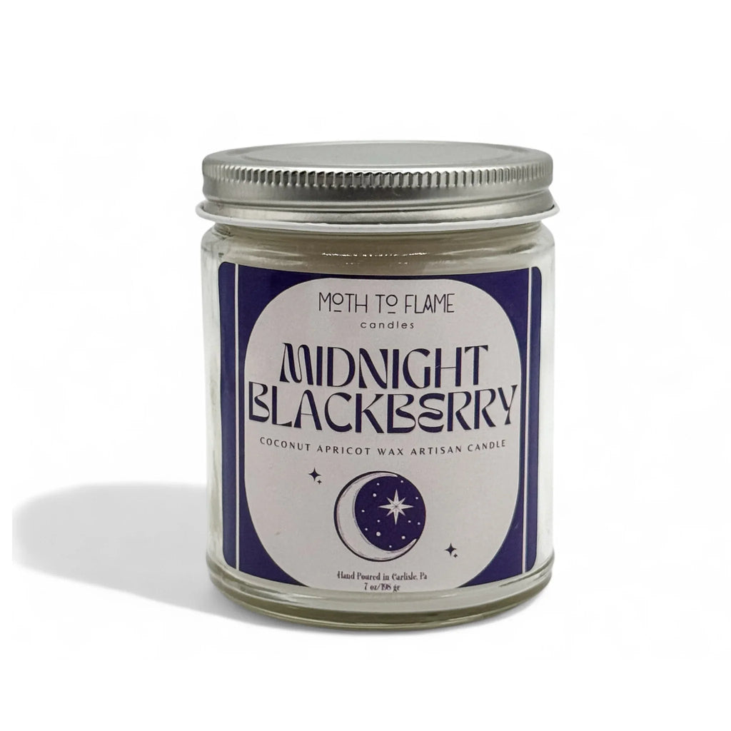 Midnight Blackberry – Oz Candle, front view - House Of Avana