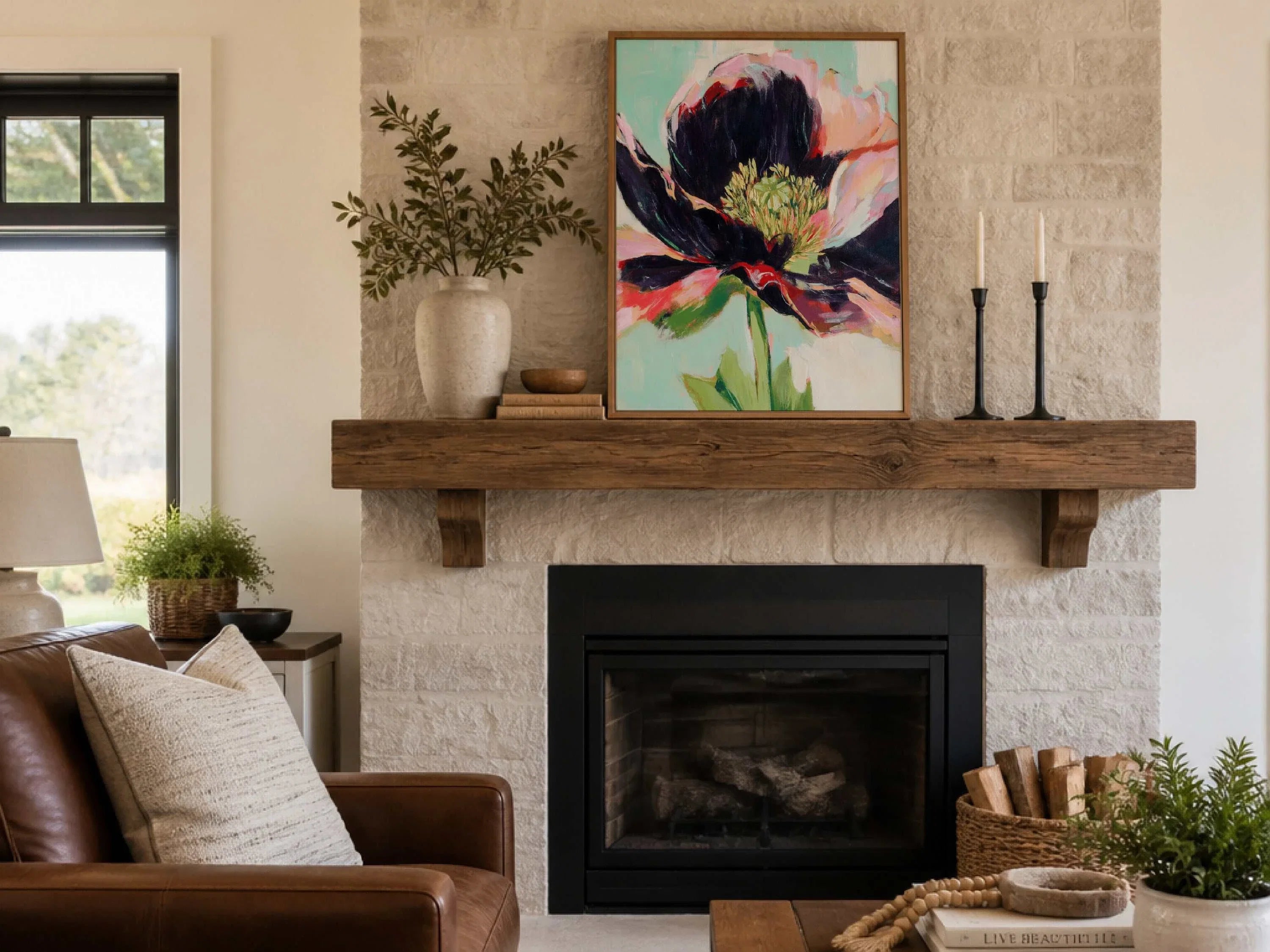 Midnight Bloom Art Print