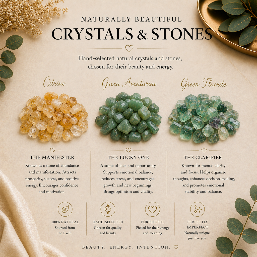 Midnight Tides, Premium Coconut-Soy Wax Tea Light Crystal Candle, 1oz