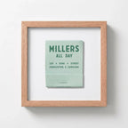 Millers All Day Framed Print