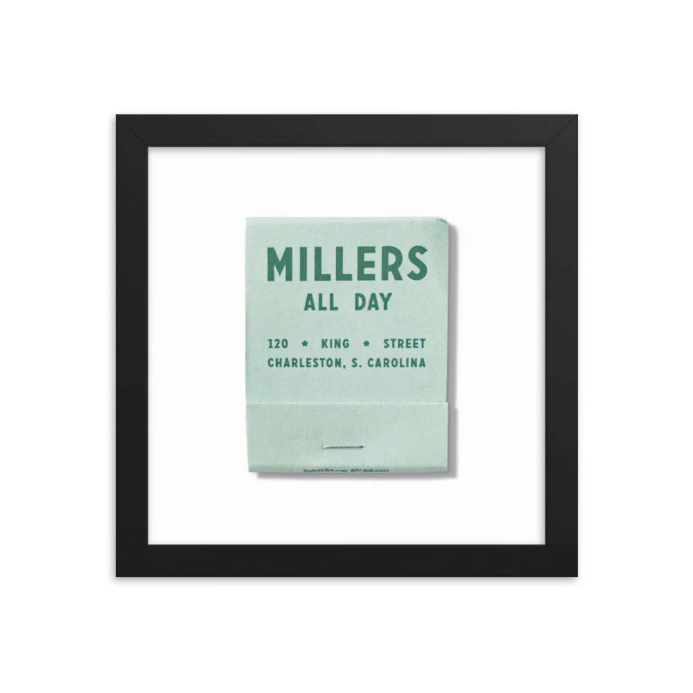 Millers All Day Framed Print