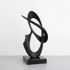 Modern Abstract Metal Sculpture Set – Minimalist Geometric Desk & Home Decor Ornament | Abstract Sculpture | base detail | Abstract home decor | House of Avana