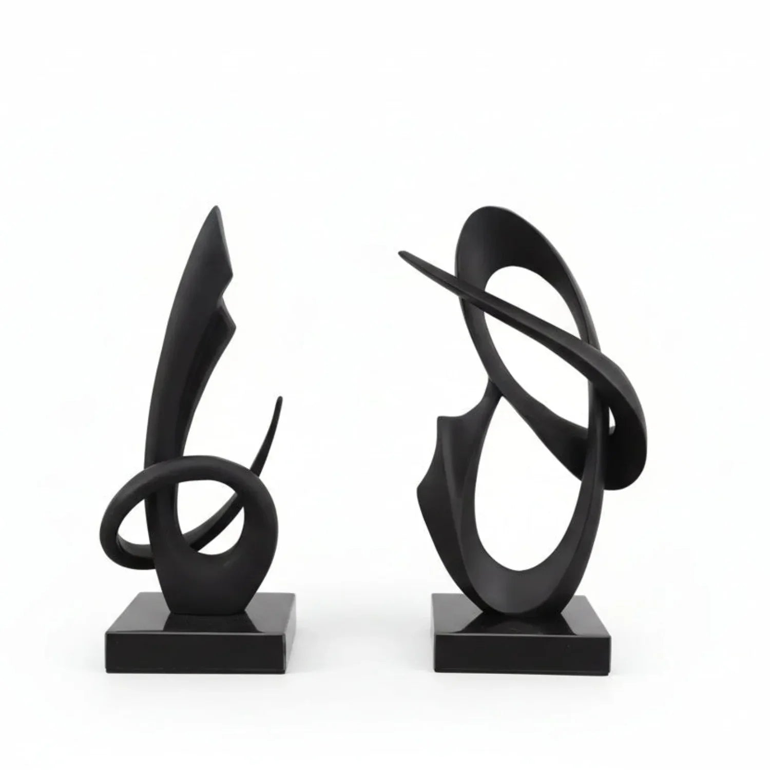 Modern Abstract Metal Sculpture Set – Minimalist Geometric Desk & Home Decor Ornament | Abstract Sculpture | product view 23 | Abstract home decor | House of Avana
