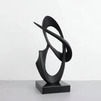 Modern Abstract Metal Sculpture Set – Minimalist Geometric Desk & Home Decor Ornament | Abstract Sculpture | product view 25 | Abstract home decor | House of Avana
