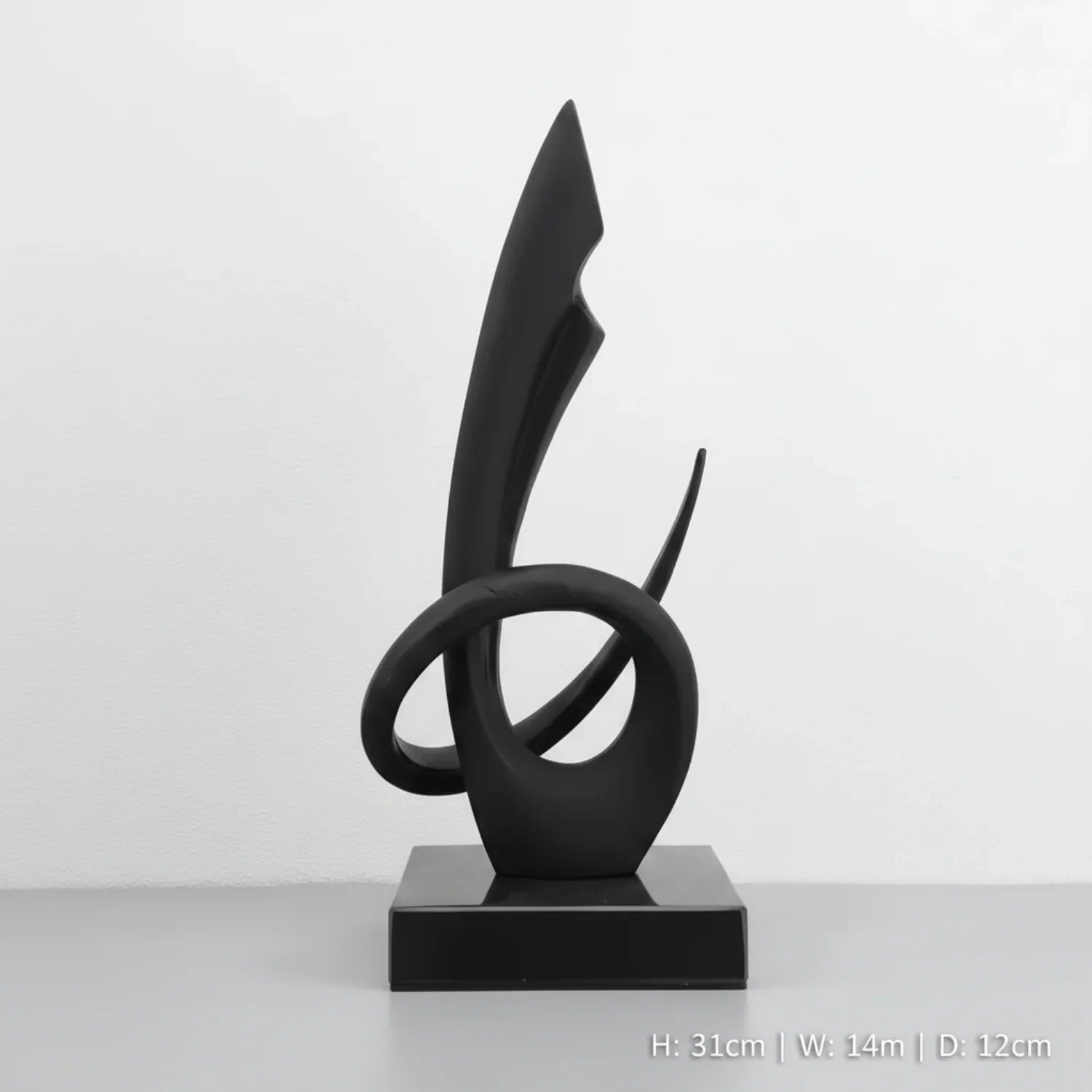 Modern Abstract Metal Sculpture Set – Minimalist Geometric Desk & Home Decor Ornament | Abstract Sculpture | product view 30 | Abstract home decor | House of Avana