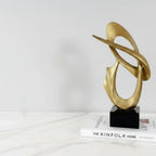Modern Abstract Metal Sculpture Set – Minimalist Geometric Desk & Home Decor Ornament | Abstract Sculpture | product view 32 | Abstract home decor | House of Avana