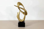 Modern Abstract Metal Sculpture Set – Minimalist Geometric Desk & Home Decor Ornament | Abstract Sculpture | close-up | Abstract home decor | House of Avana