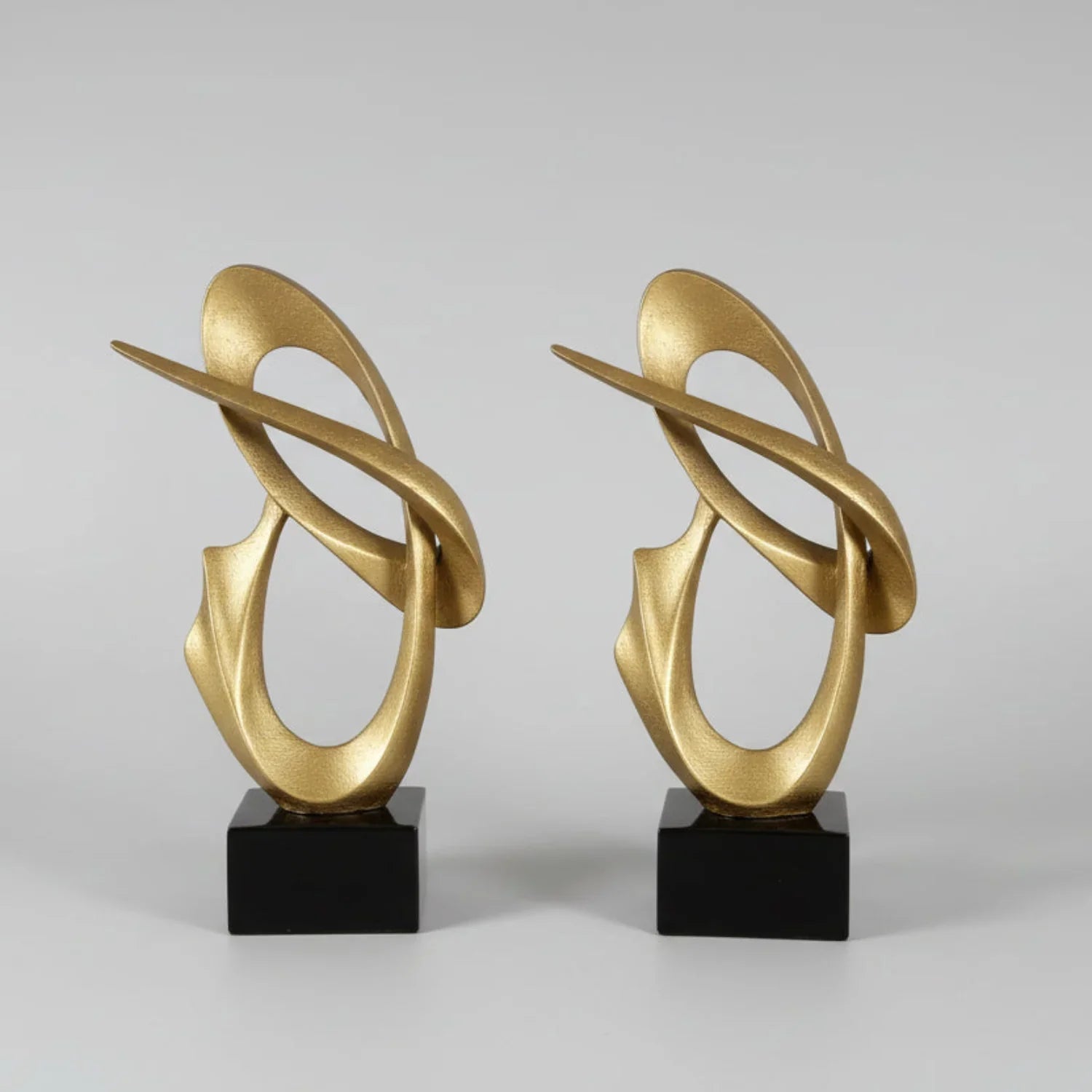 Modern Abstract Metal Sculpture Set – Minimalist Geometric Desk & Home Decor Ornament | Abstract Sculpture | lifestyle | Abstract home decor | House of Avana