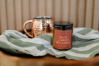 Mint Candle: Snow Capped Mountains Candle Pretty Honest Candles