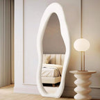 160.02cm X 60.96cm Full-length Irregular Arch Design Mirror - Wall-mounted Floor Mirror with... - House Of Avana [[SKU:HOA-MIR-014]]