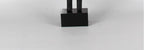 Geometric Sculpture - Black White Hollow Design, product packaging - House Of Avana