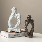 Modern Style Aesthetic Abstract Thinker Statues & Sculptures Home Room Decor Desk Accessories Figurines for Interior Room Decor - House Of Avana