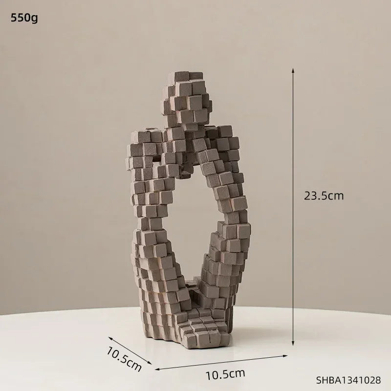 Modern Style Aesthetic Abstract Thinker Statues & Sculptures Home Room Decor Desk Accessories Figurines for Interior Room Decor - House Of Avana