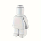 Vase - Decorative Ceramic White, alternate view - House Of Avana