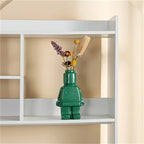 Vase - Decorative Ceramic White, detail shot - House Of Avana