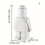 Vase - Decorative Ceramic White, top view - House Of Avana