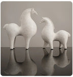 Abstract Horse Sculpture - Black Modern Art, alternate view - House Of Avana [[SKU:HOA-SCU-474]]