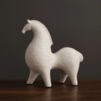 Abstract Horse Sculpture - Black Modern Art, alternate view - House Of Avana [[SKU:HOA-SCU-474]]