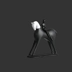 Horse Statue - Modern Bronze Equestrian Figurine, lifestyle image - House Of Avana