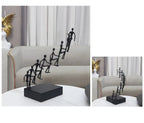 Modern Metal Climbing Figures Sculpture – Inspirational Abstract Home Decor | Iron Figure Sculpture | dimensions | Abstract home decor | House of Avana