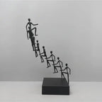 Modern Metal Climbing Figures Sculpture – Inspirational Abstract Home Decor | Iron Figure Sculpture | lifestyle | Abstract home decor | House of Avana