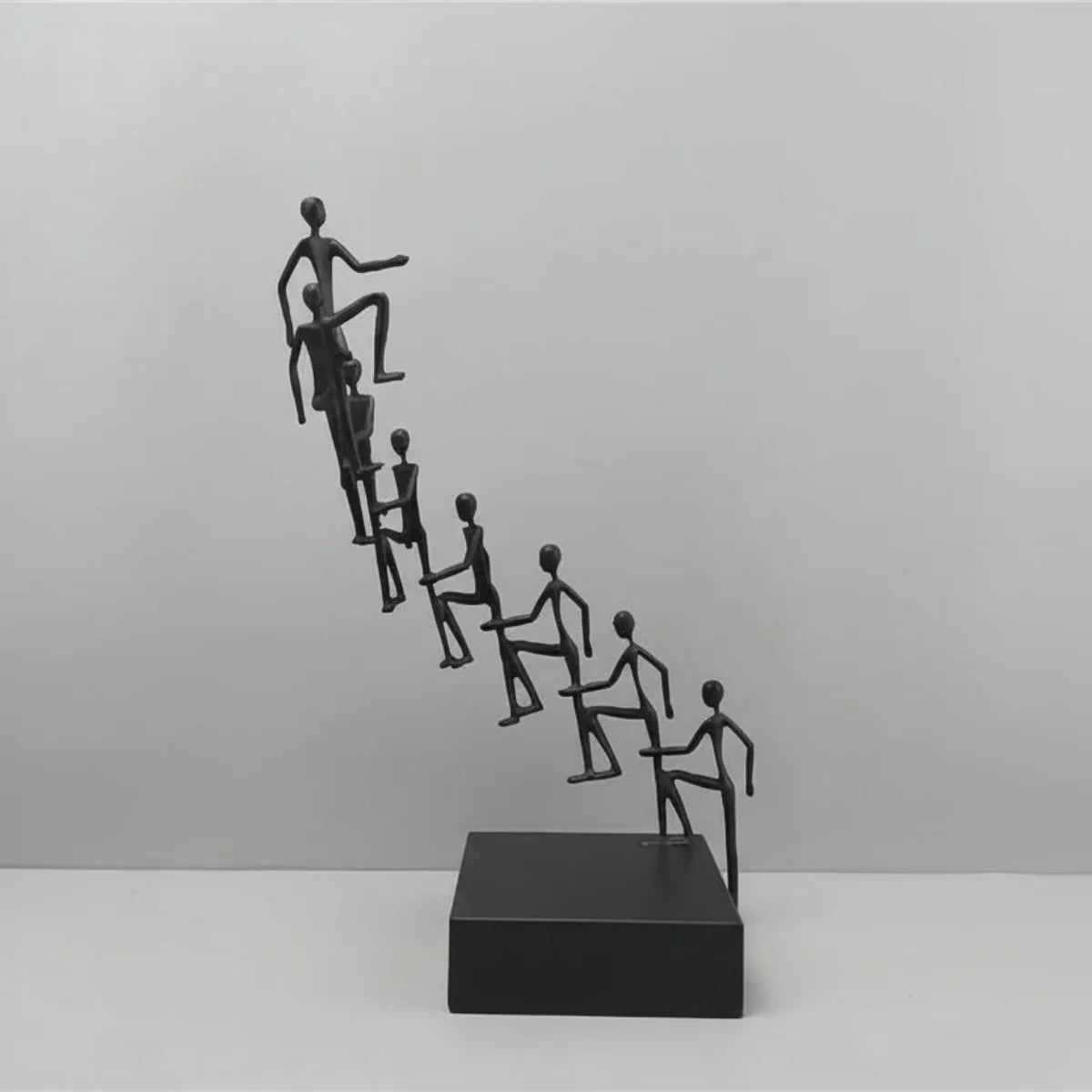 Modern Metal Climbing Figures Sculpture – Inspirational Abstract Home Decor | Iron Figure Sculpture | lifestyle | Abstract home decor | House of Avana