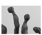 Abstract Figurine - Black Modern Movement Decor, close-up view - House Of Avana