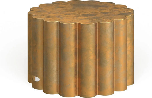 Modern Round Gold Coffee Table Round Table House Of Avana