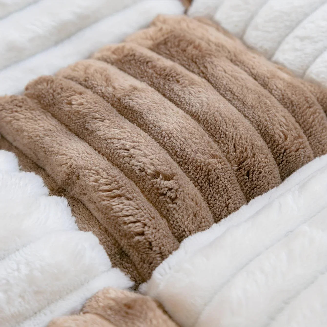 Modular Sofa Cover – Nordic Style Winter Plush Cushion Slipcover