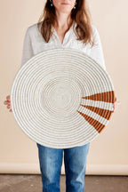 Moja Copper Wall Basket Kanju Interiors