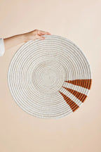Moja Copper Wall Basket Kanju Interiors