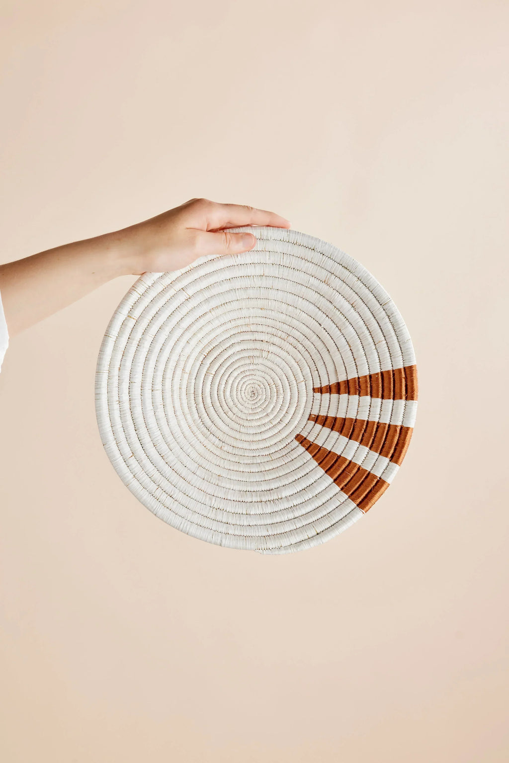 Moja Copper Wall Basket Kanju Interiors