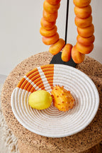 Moja Orange Wall Basket Kanju Interiors