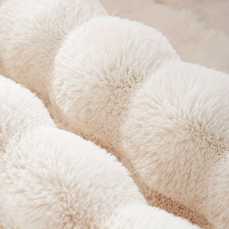 Molly Mutt Couch Cover - Soft, Cozy, and Non-Slip Plush Sofa Protector topspet