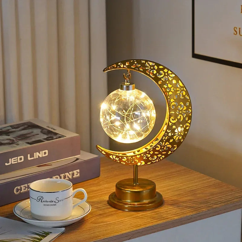 Moon Lights - LED Islamic Hanging Star