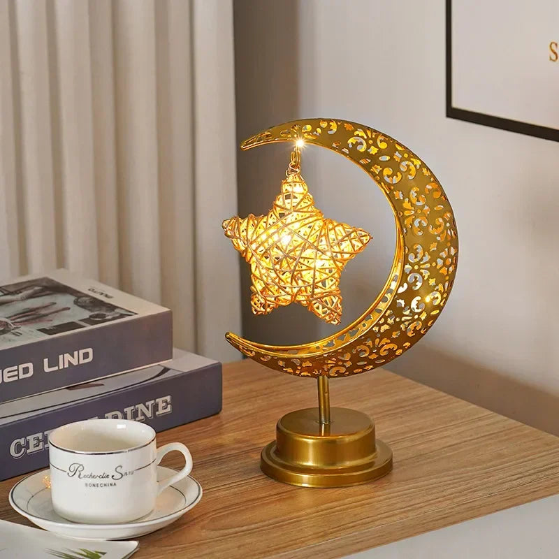 Moon Lights - LED Islamic Hanging Star