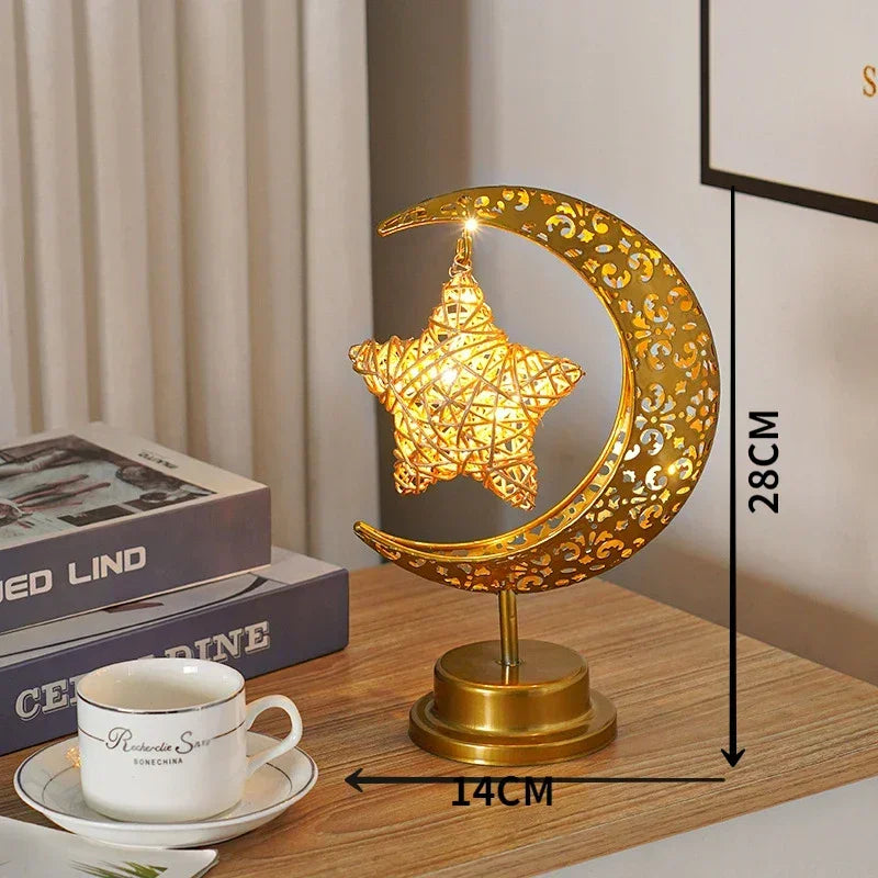 Moon Lights - LED Islamic Hanging Star