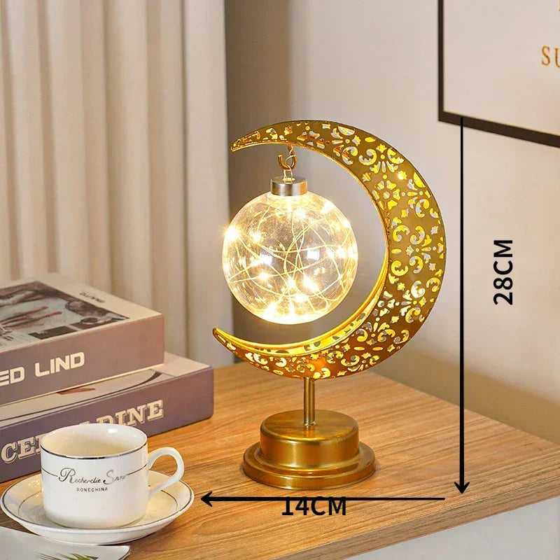Moon Lights - LED Islamic Hanging Star