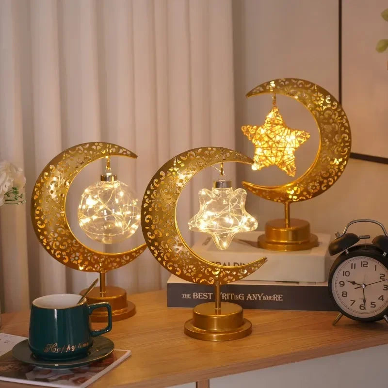 Moon Lights - LED Islamic Hanging Star