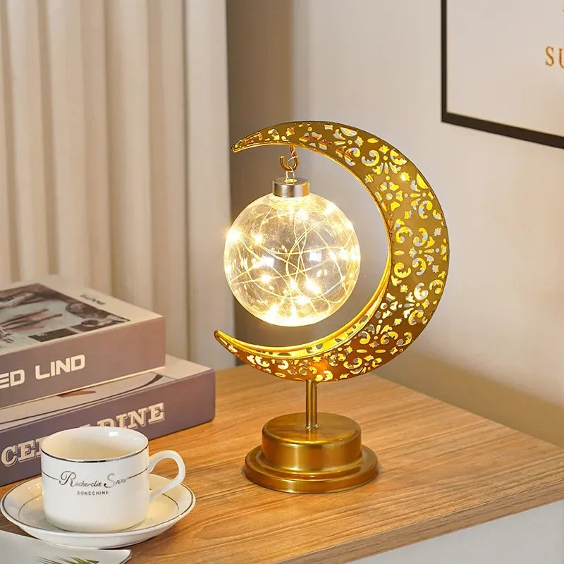 Moon Lights - LED Islamic Hanging Star