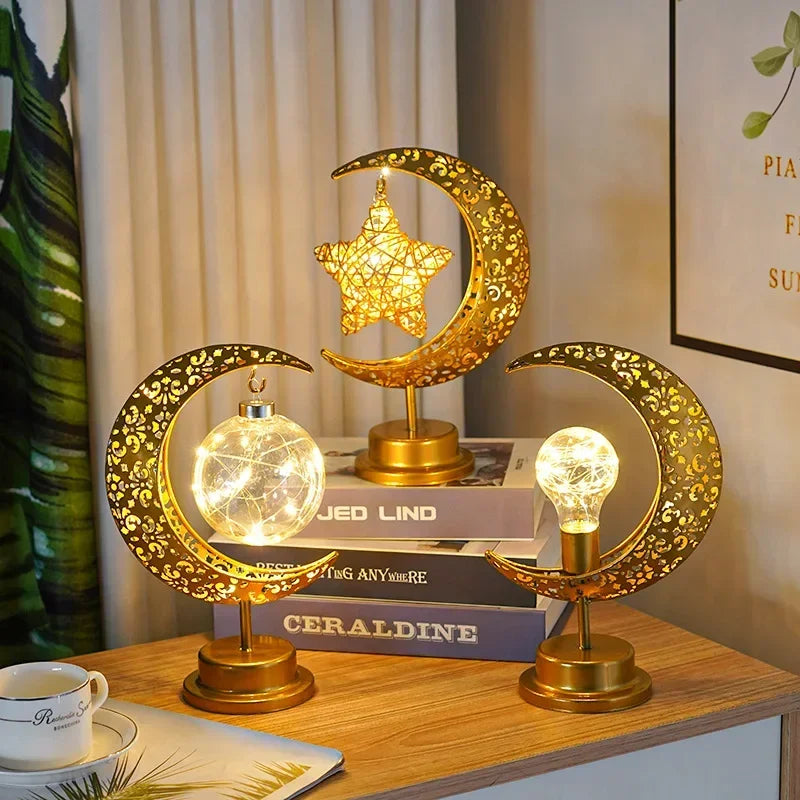 Moon Lights - LED Islamic Hanging Star
