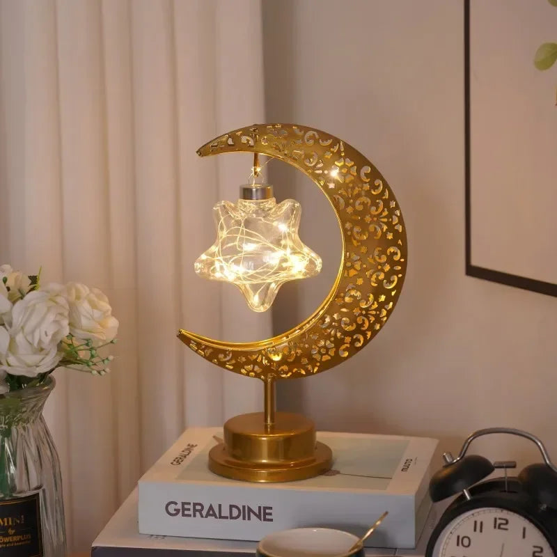 Moon Lights - LED Islamic Hanging Star