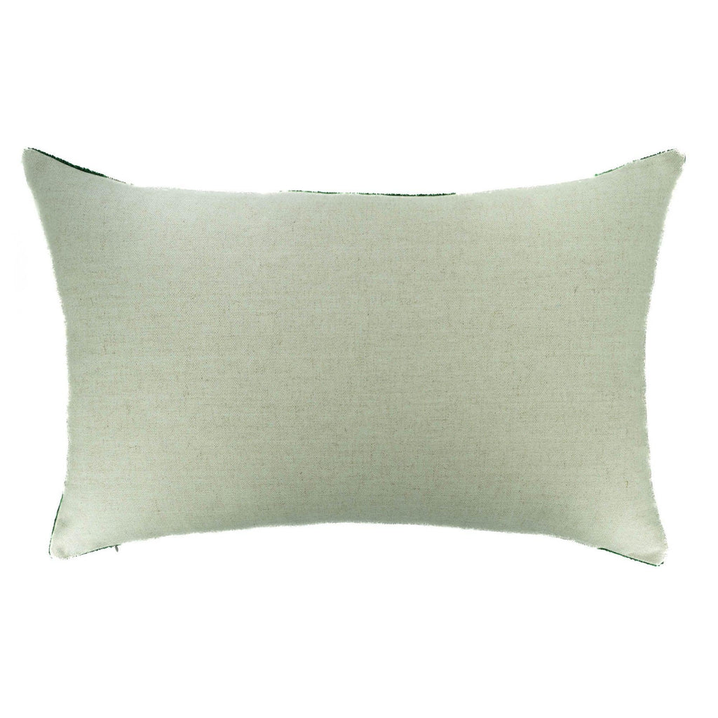 Moonlight Silk Velvet Ikat Throw Pillow Cover, X 24, detail shot - House Of Avana