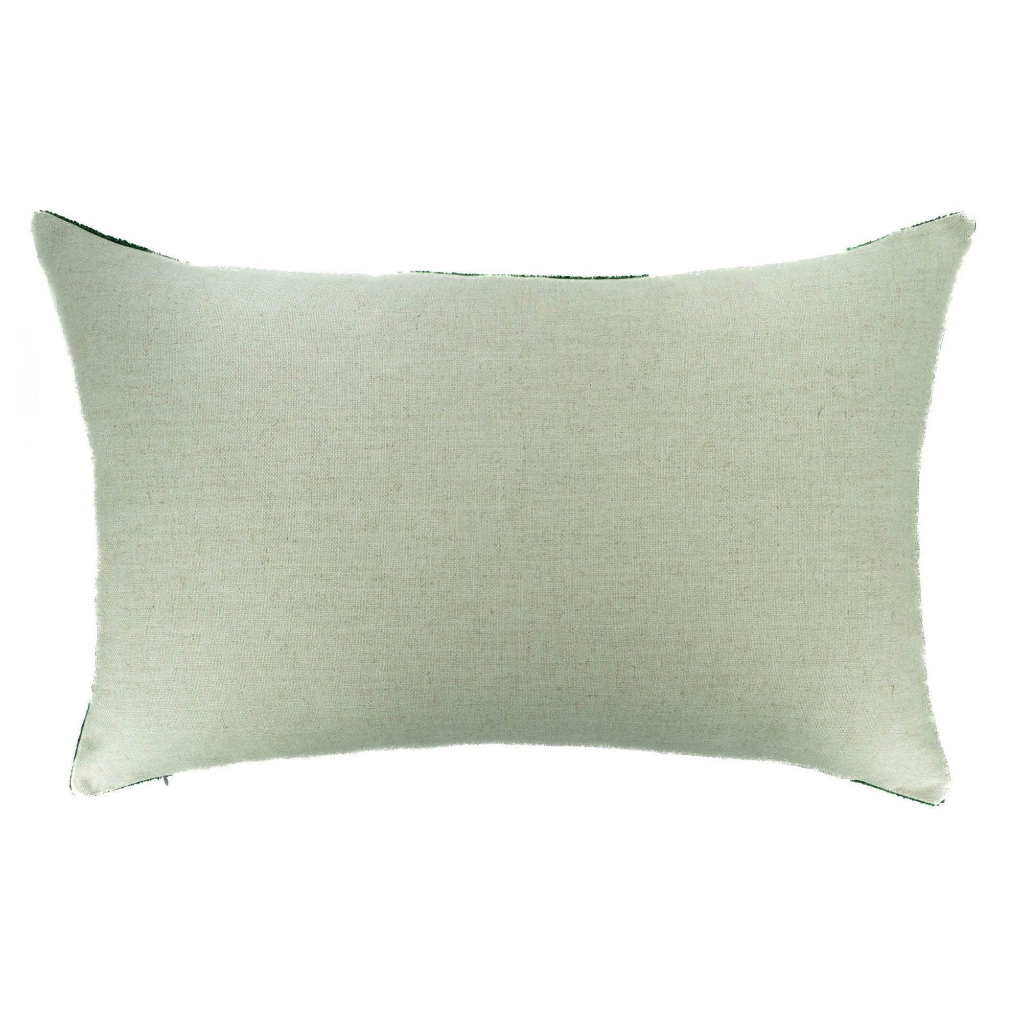 Moonlight Silk Velvet Ikat Throw Pillow Cover, X 24, detail shot - House Of Avana