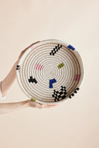Mosaic Woven Nesting Tray Kanju Interiors