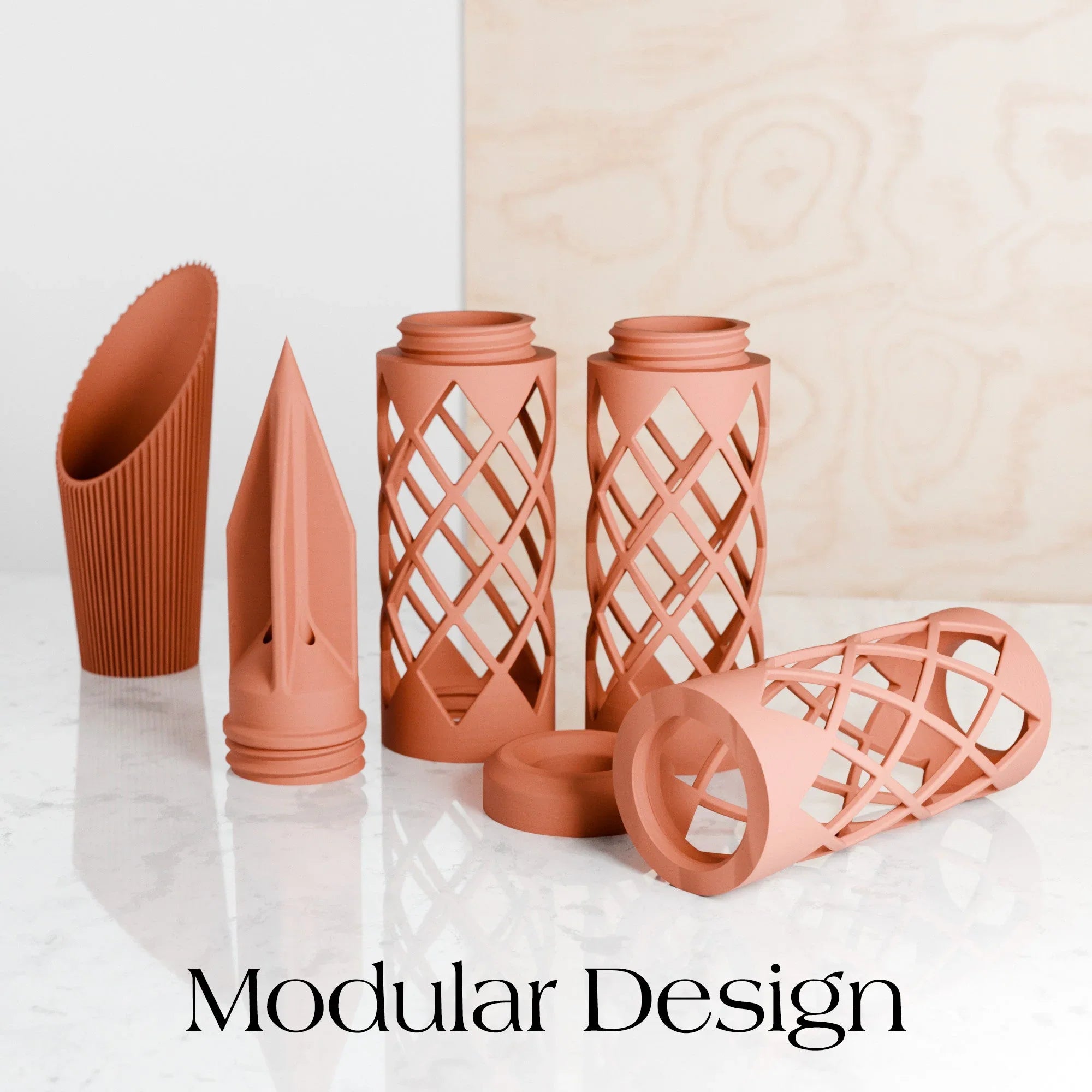 Moss Pole Modular, angled view - House Of Avana