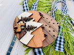 Mountain Scene 3D Ornament