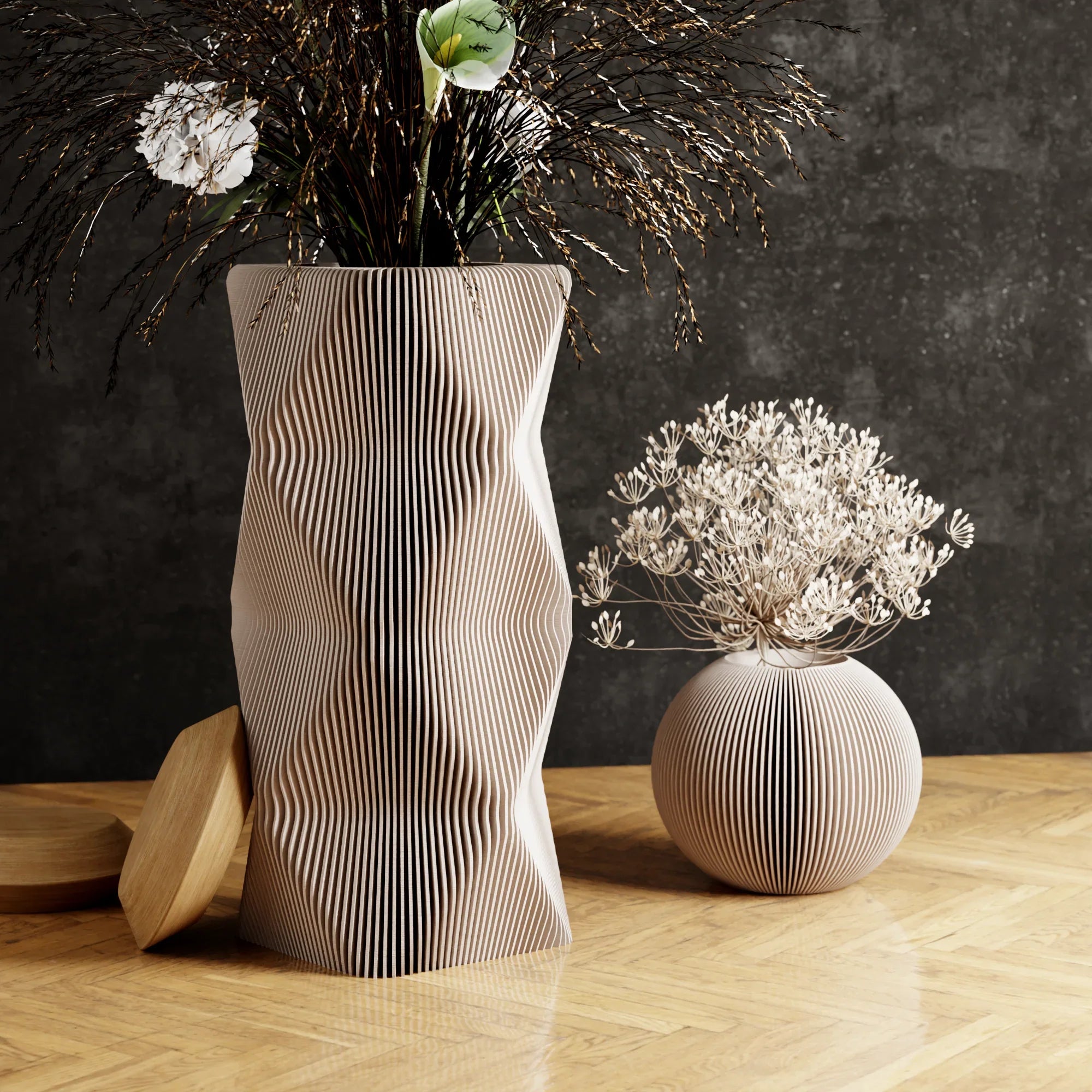 MOUNTAIN Vase Modernized Pottery