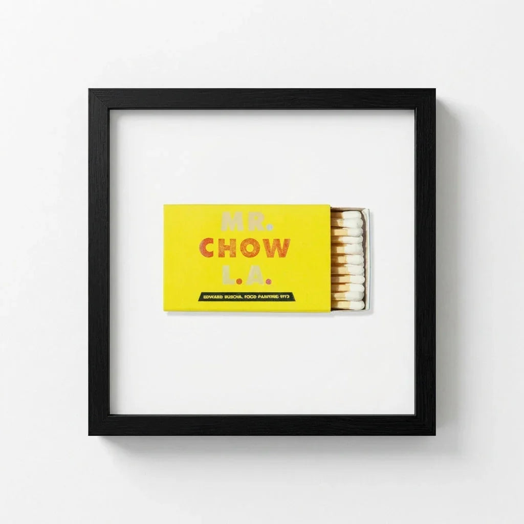 Mr. Chow Framed Print