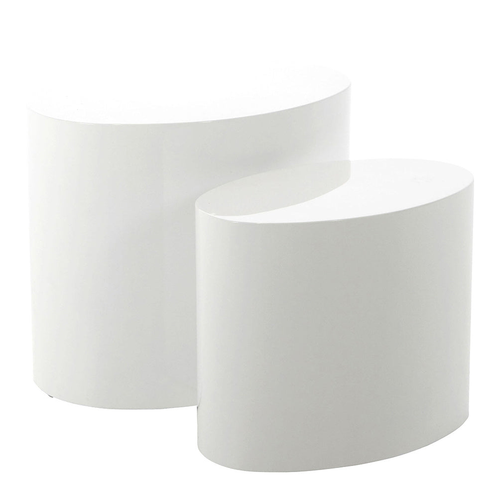 Mice Oval Coffee Table Set - Multiple Colours House Of Avana